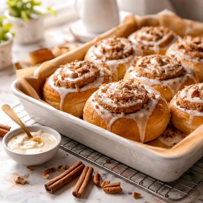 Image of Chris Quick Cinnamon Rolls