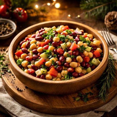Image of Christmas Bean Salad
