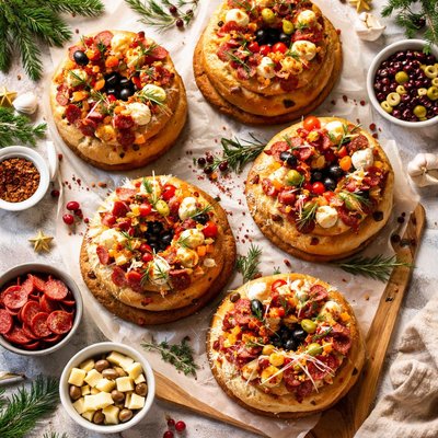 Image of Christmas Bread Towers