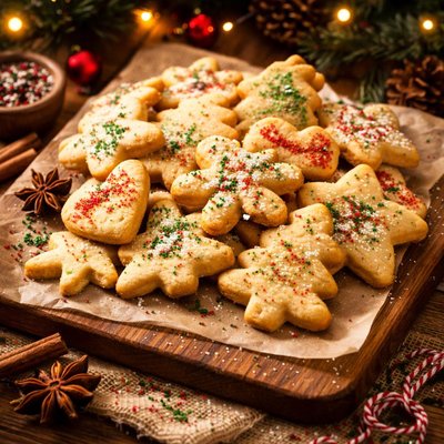 Image of Christmas Butter Cookies