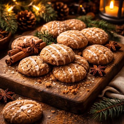 Image of Christmas Cinnamon Spice Cookies