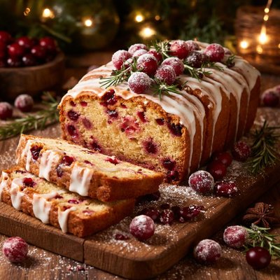 Image of Christmas Cranberry Cake