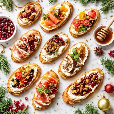 Image of Christmas Crostini