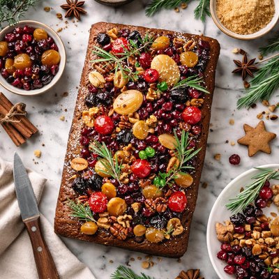 Image of Christmas Dried Fruitcake