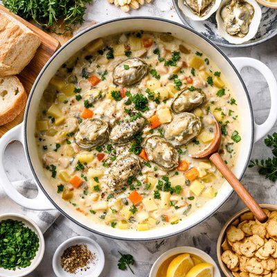 Image of Christmas Eve Oyster Stew