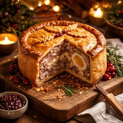 Image of Christmas Eve Pork Pie