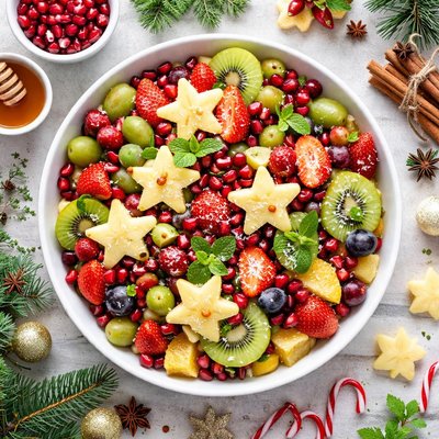 Image of Christmas Fruit Salad