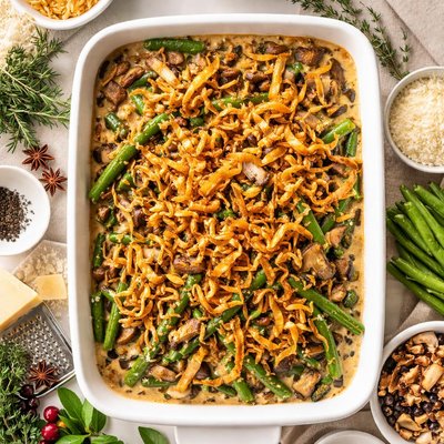 Image of Christmas Green Bean Casserole