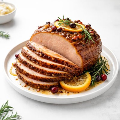 Image of Christmas Ham in the Slow Cooker