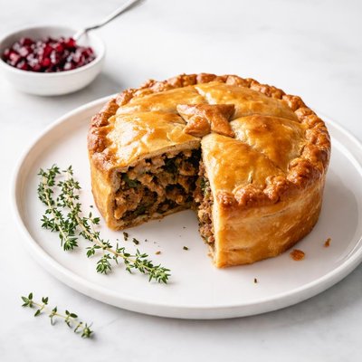 Image of Christmas Meat Pie Cook Ahead and Freeze