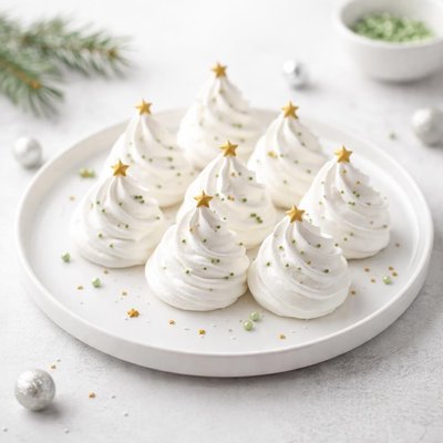 Image of Christmas Meringue Cookies