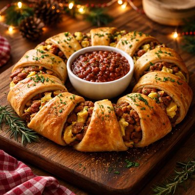 Image of Christmas Morning Sausage Ring