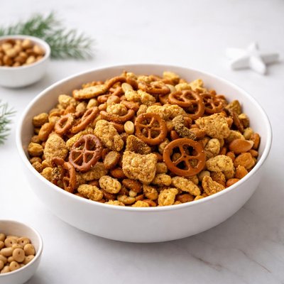 Image of Christmas Nuts N Bolts Snack