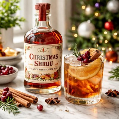 Image of Christmas Shrub a Rum Spice Liqueur