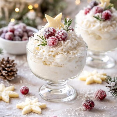 Image of Christmas Snow Dessert