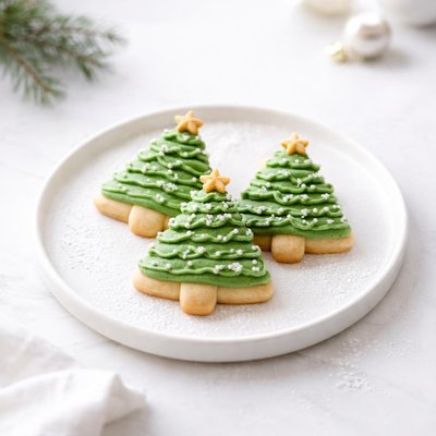 Image of Christmas Tree Cookies