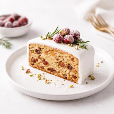 Image of Christmas White Fruit Cake