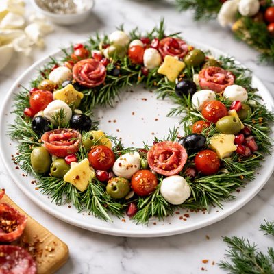 Image of Christmas Wreath Appetizer