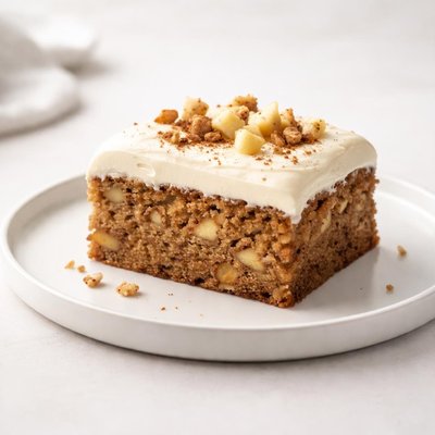 Image of Chunky Apple Cake with Cream Cheese Frosting