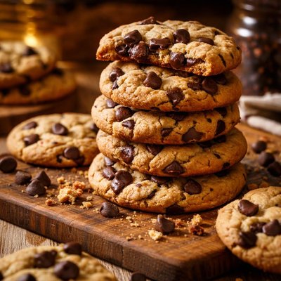 Image of Chunky Chewy Choc Chip Cookies