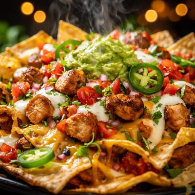 Image of Chunky Chicken Nachos