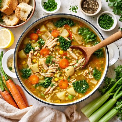 Image of Chunky Chicken Soup