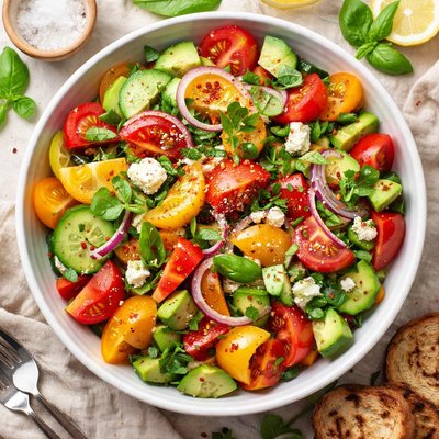 Image of Chunky Garden Tomato Salad