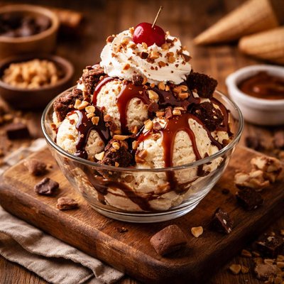 Image of Chunky Ice Cream Sundae