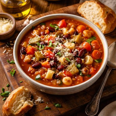 Image of Chunky Minestrone Soup