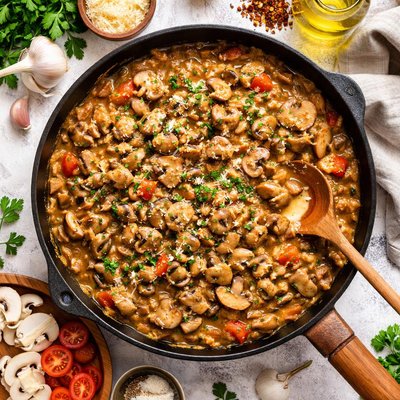 Image of Chunky Mushroom Sauce