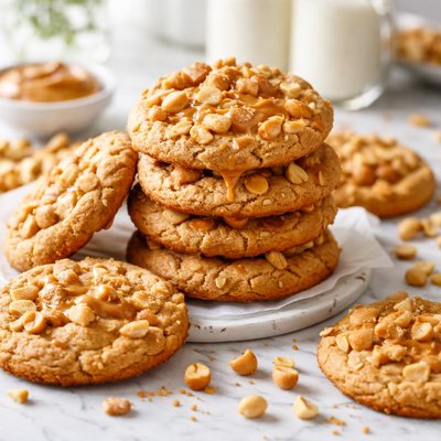Image of Chunky Peanut Butter Overload Cookies