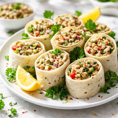 Image of Chunky Tuna Salad Roll Ups