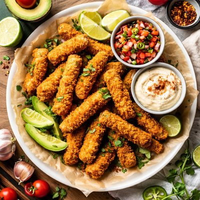 Image of Churros De Pescado Fried Fish Fingers