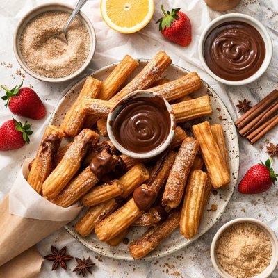 Image of Churros Spanish Doughnuts
