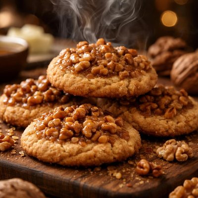 Image of Ciasteczka Z Orzechami Polish Walnut Cookies