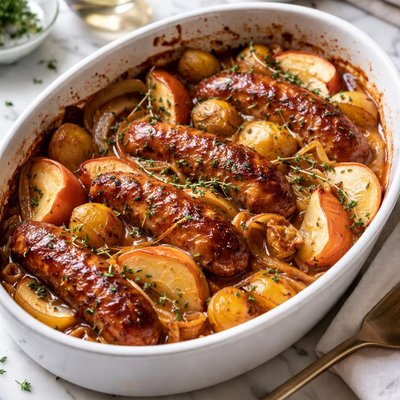 Image of Cider Baked Sausage