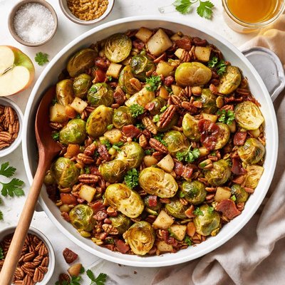 Image of Cider Braised Brussels Sprouts