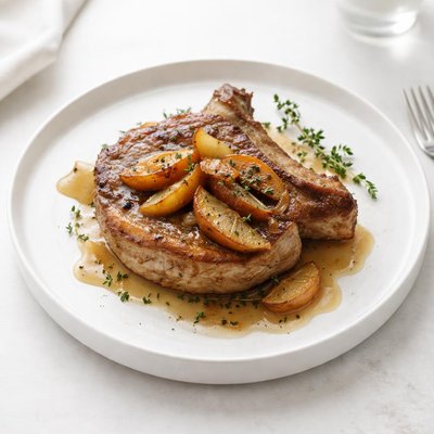Image of Cider Braised Pork Chops