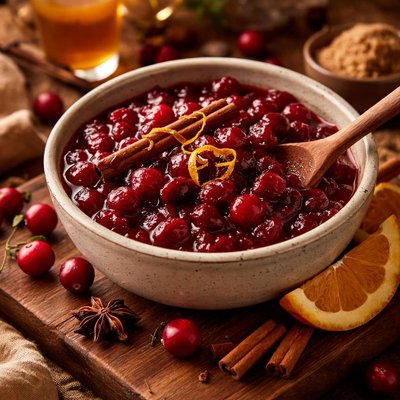 Image of Cider Cranberry Sauce