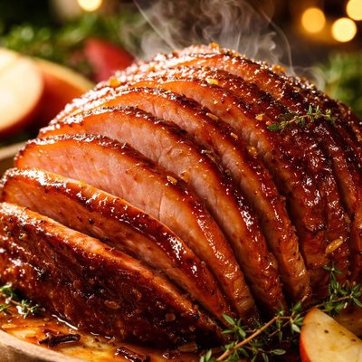 Image of Cider Glazed Honey Baked Ham