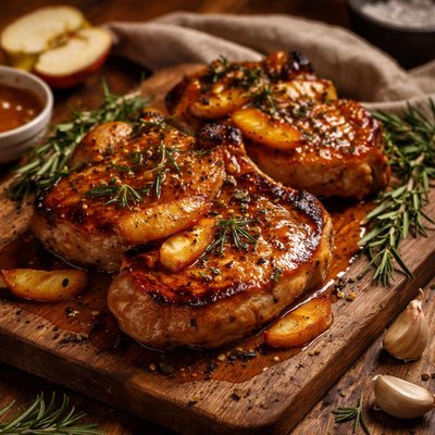 Image of Cider Glazed Pork Chops