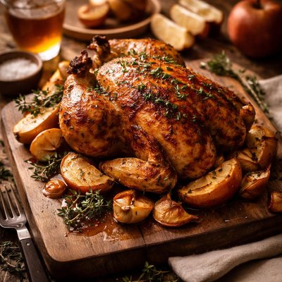 Image of Cider Roasted Chicken