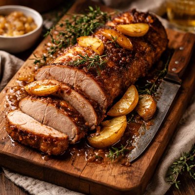 Image of Cider Roasted Pork Tenderloin