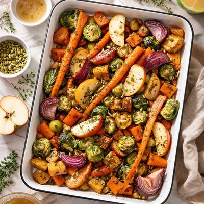 Image of Cider Roasted Vegetables