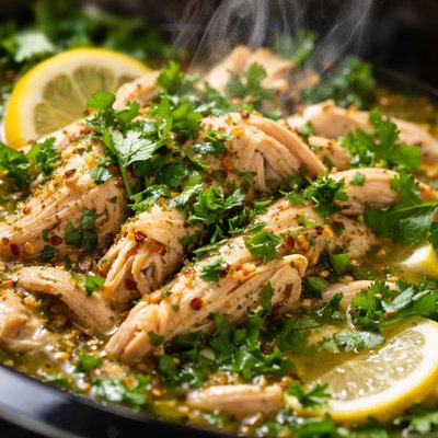 Image of Cilantro and Parsley Chicken Crock Pot