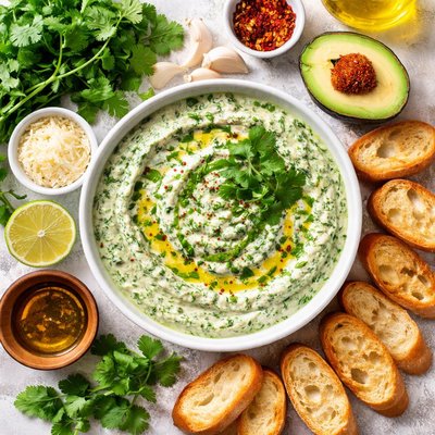 Image of Cilantro Bread Dip