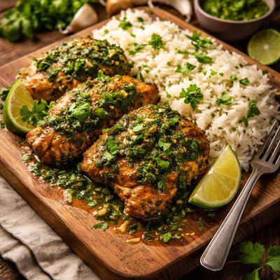 Image of Cilantro Chicken with Rice