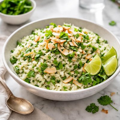 Image of Cilantro Coconut Rice