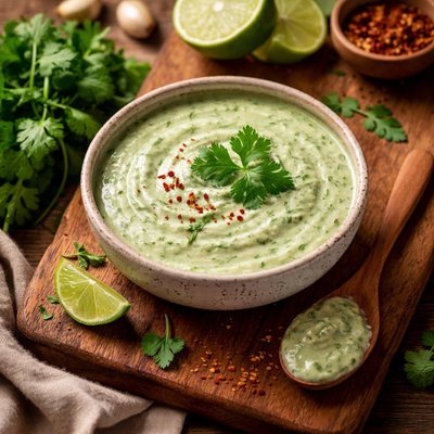 Image of Cilantro Cream Sauce