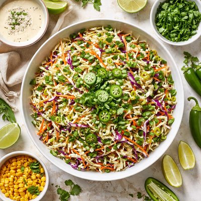 Image of Cilantro Jalapeno Coleslaw